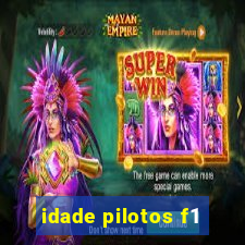 idade pilotos f1